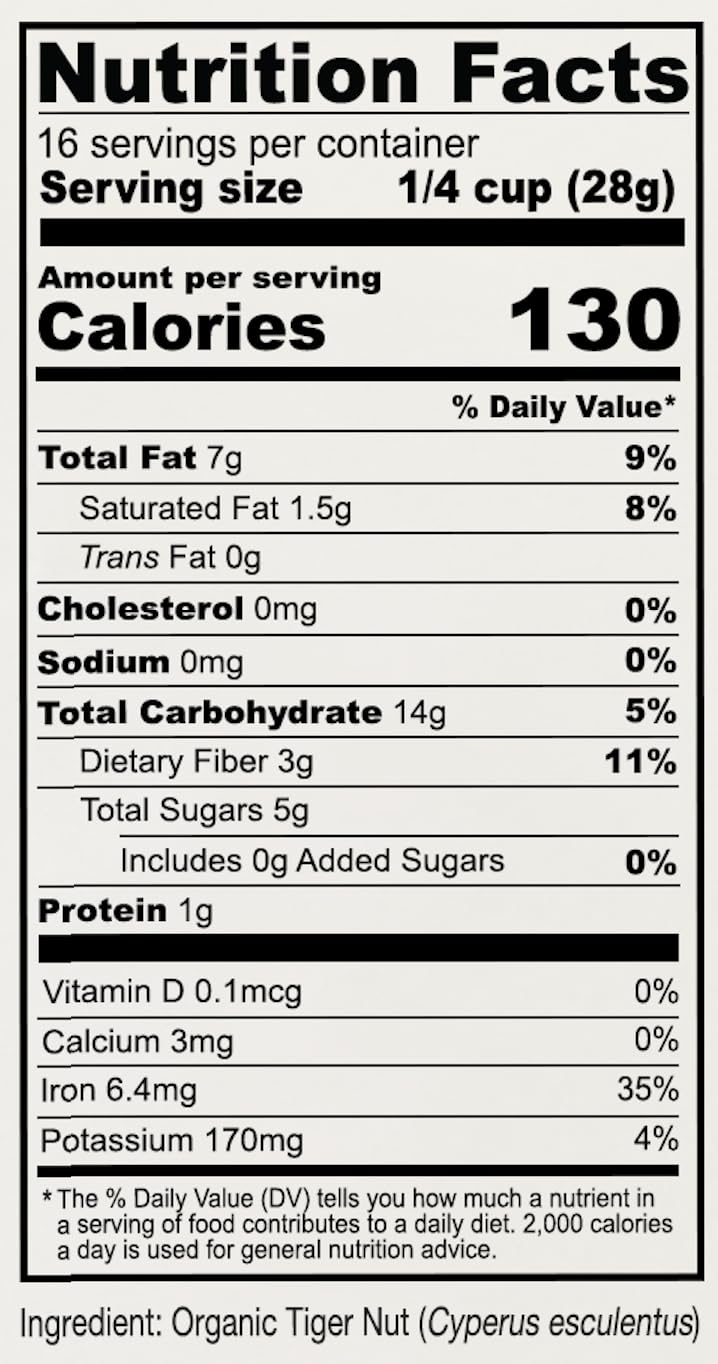 Anthony's Organic Tiger Nut Flour, 1 lb