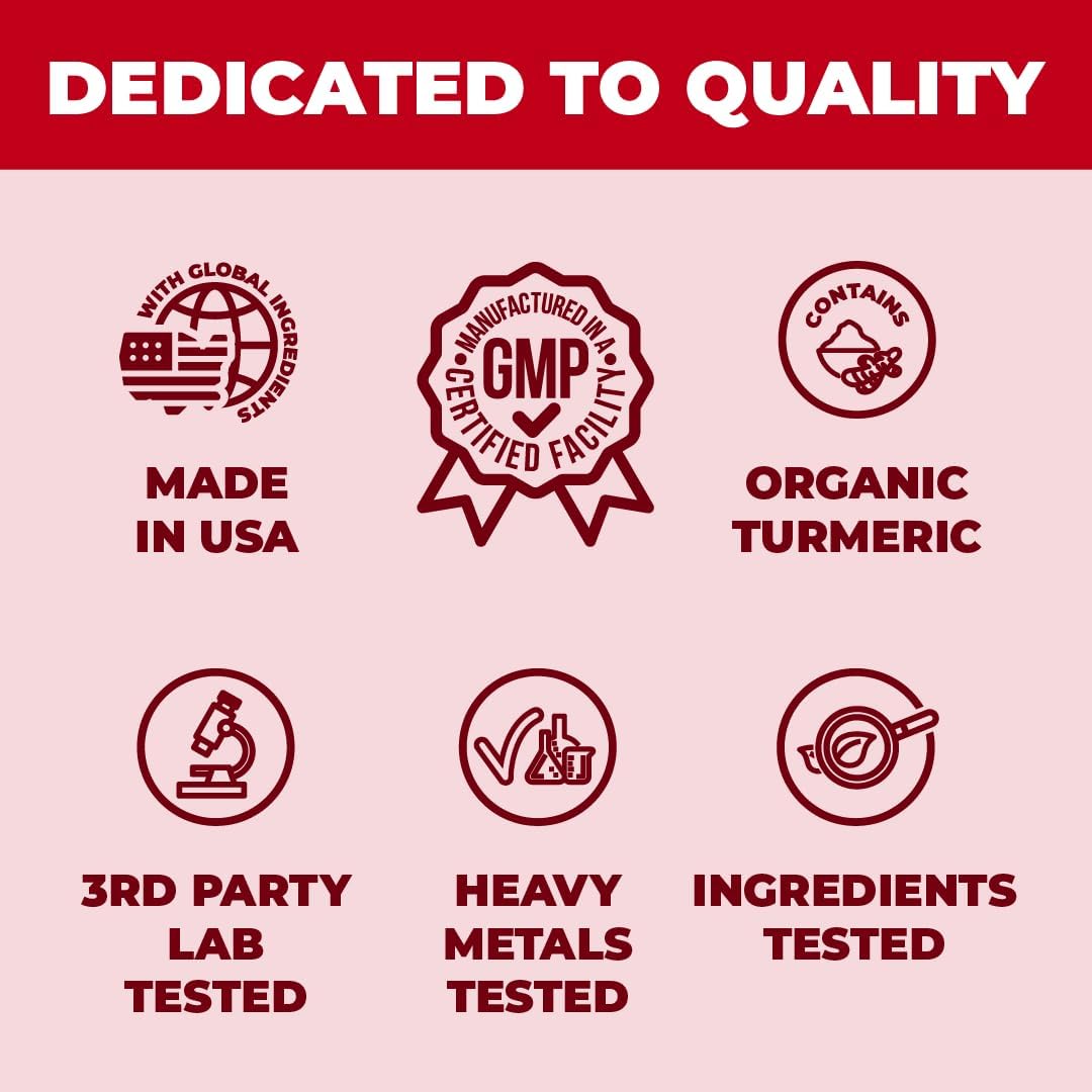 Turmeric Curcumin & Tart Cherry Extract 600mg - 60 capsules