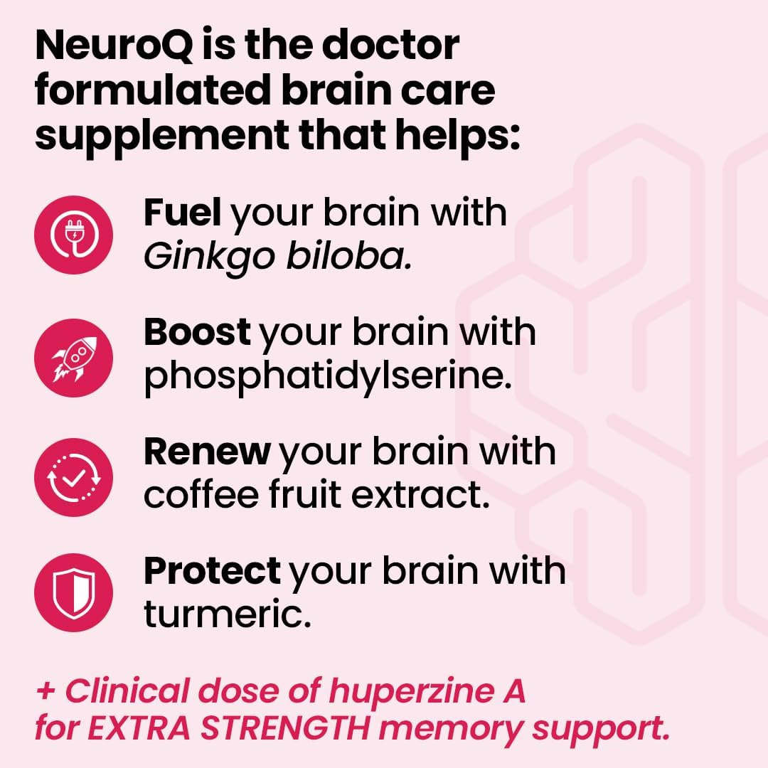 NeuroQ Memory & Focus Extra Strength - 60 Capsules