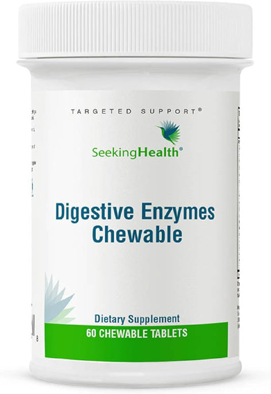 Seeking Health Digestive Enzymes Chewable,-60 Tablets