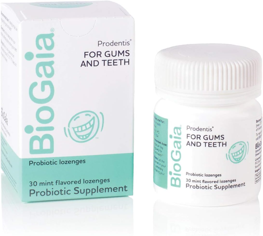 BioGaia Prodentis Dental Probiotics for Teeth and Gums 30 Mint