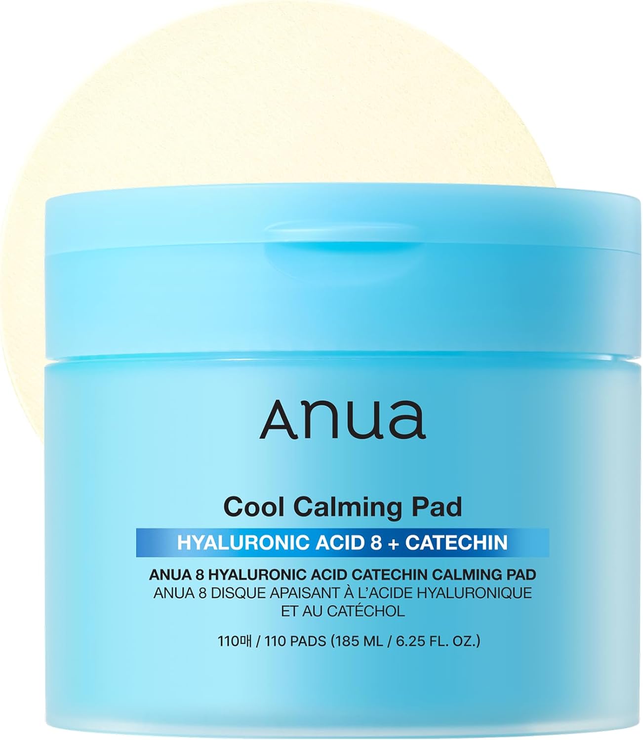 Anua 8 Hyaluronic Acid Catechin Calming Pad - 110 Pads