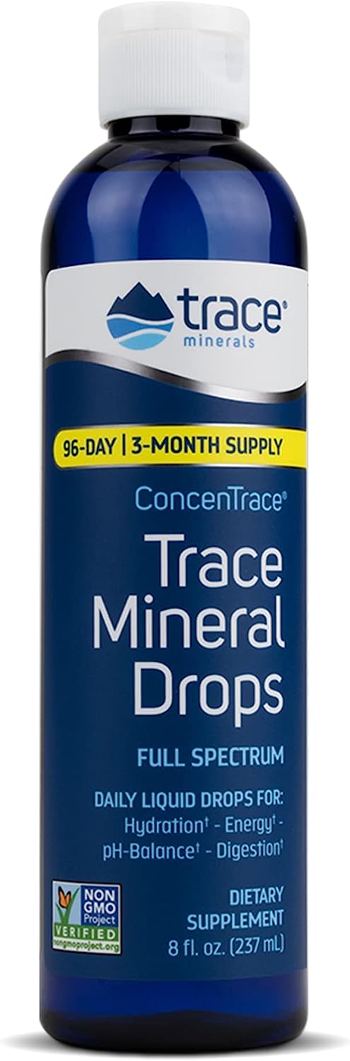 Trace Minerals ConcenTrace Drops Full Spectrum Minerals 8 fl oz
