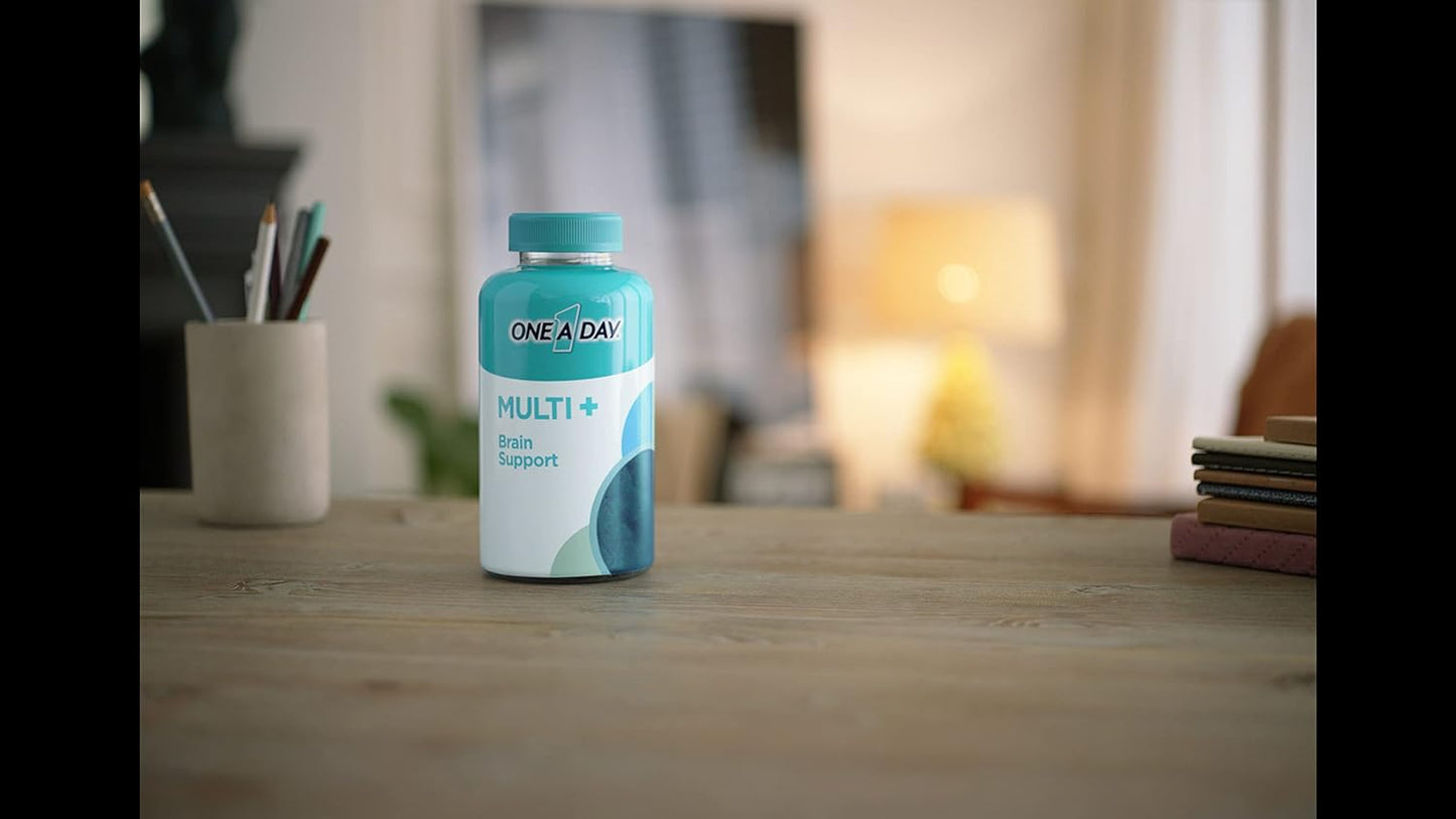 One-A-Day Multi+ Brain Support Gummies 100 Count