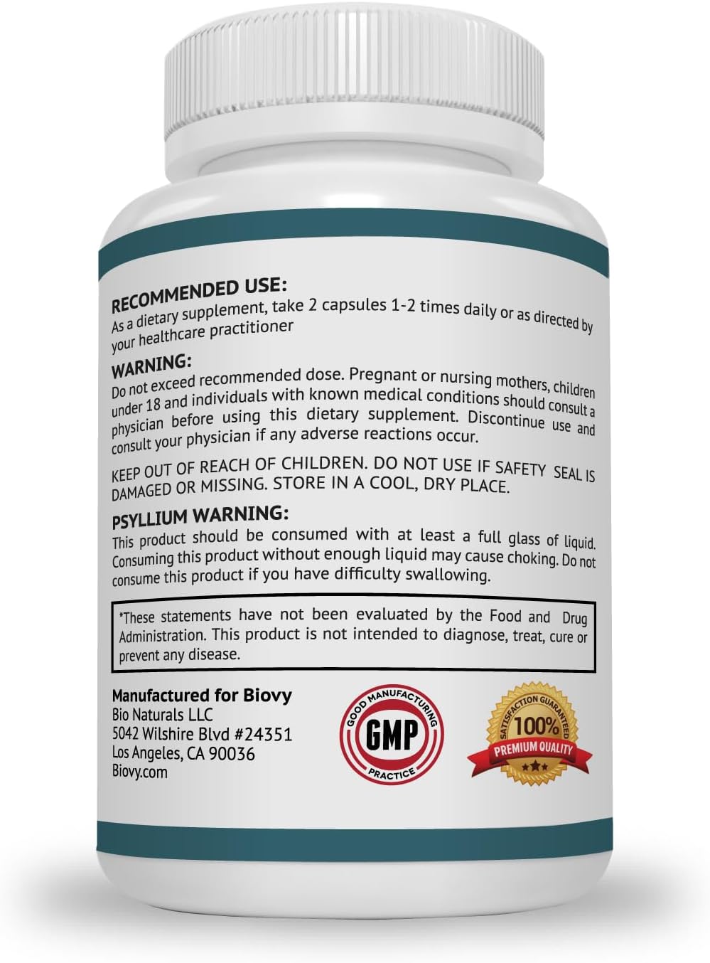 Thruve Long-Term Constipation Relief Supplement 60 capsules