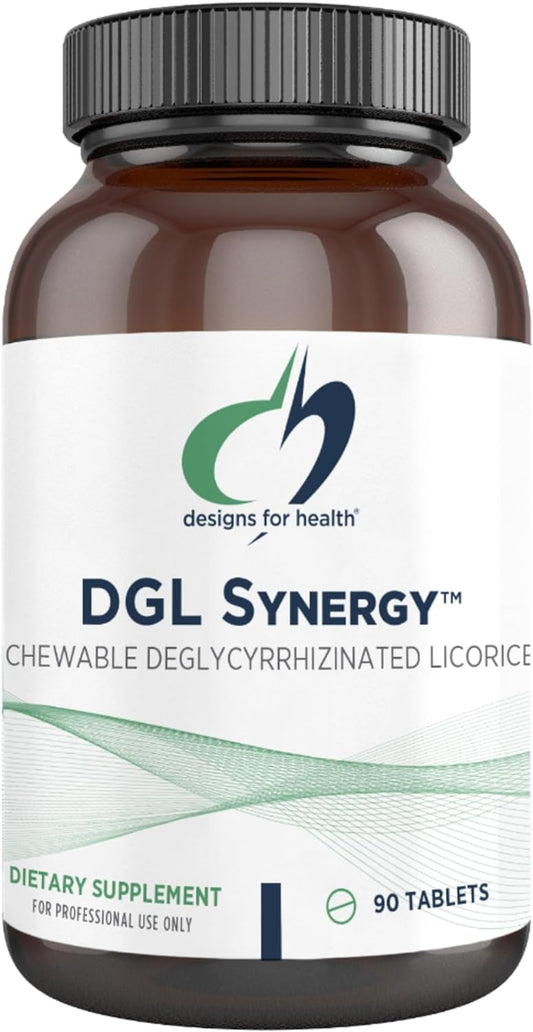 Designs for Health Deglycyrrhizinated Licorice Root Chewables -90 Chewable Tablets