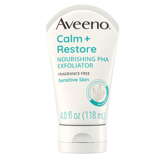 Aveeno Calm + Restore Nourishing PHA Facial Exfoliator - 4 fl. oz