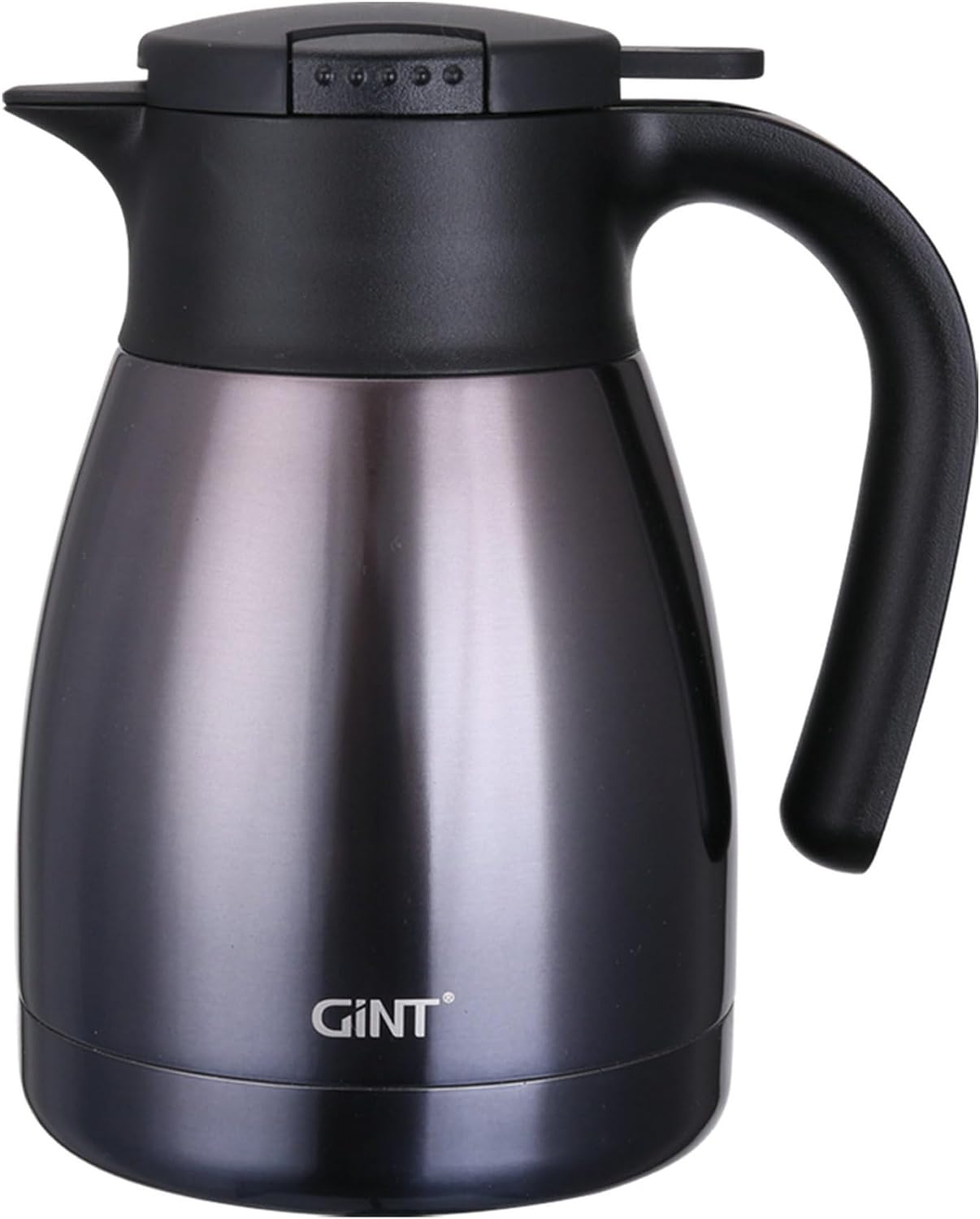 GiNT 1L / 34Oz Thermal Coffee Carafe, Insulated Stainless Steel Coffee Carafes for Keeping Hot Purple