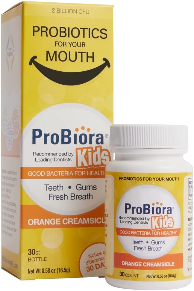 ProBiora Kids Oral-Care Chewable Probiotic Tablets 30 count