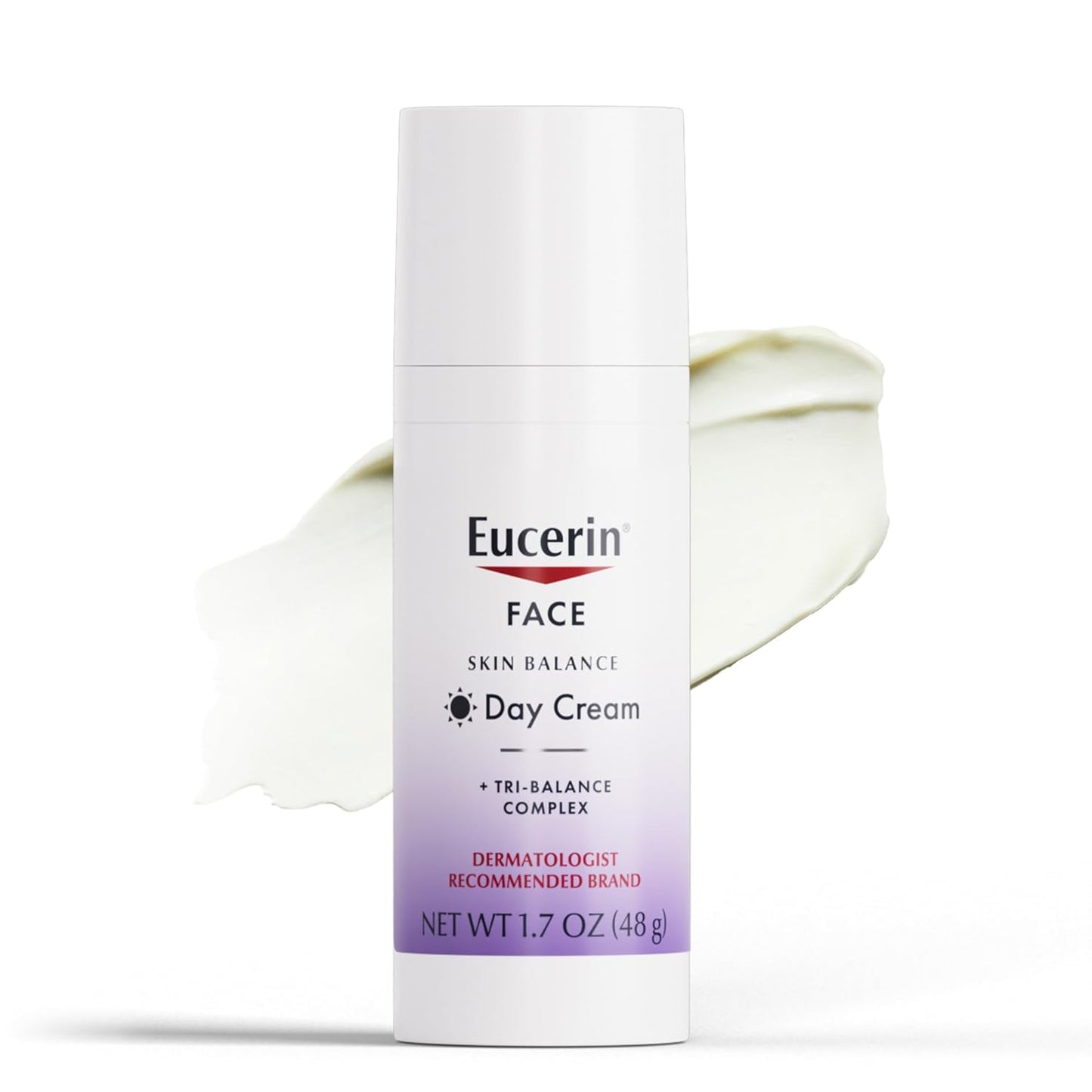 Eucerin Skin Balance Day Cream, with Tri-Balance Complex, 1.7 Oz Bottle