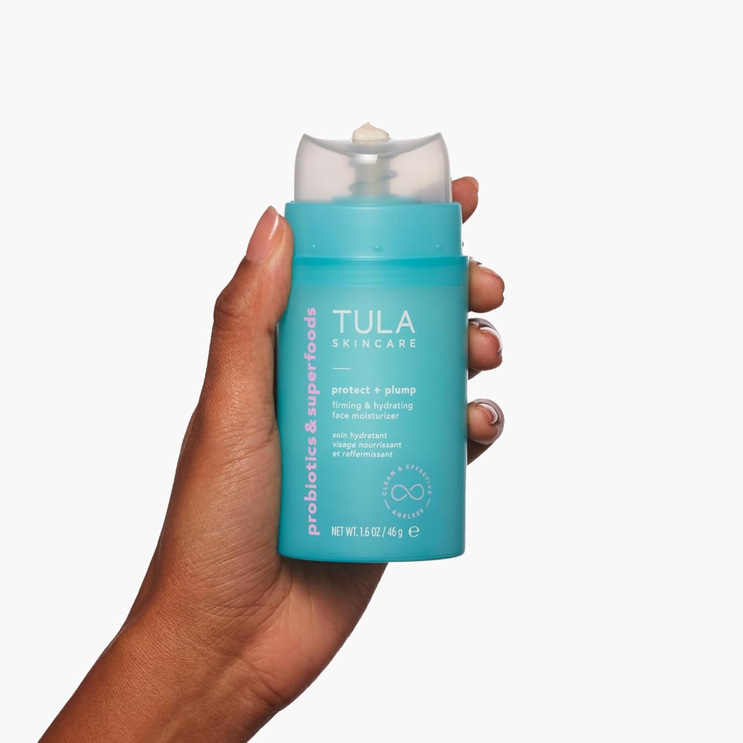 TULA Skin Care Protect + Plump Firming & Hydrating Face Moisturizer - 1.6 oz.