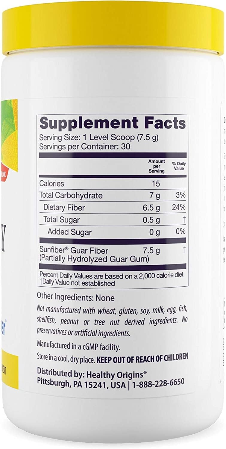 Healthy Origins Healthy Fiber - Clear Mixing