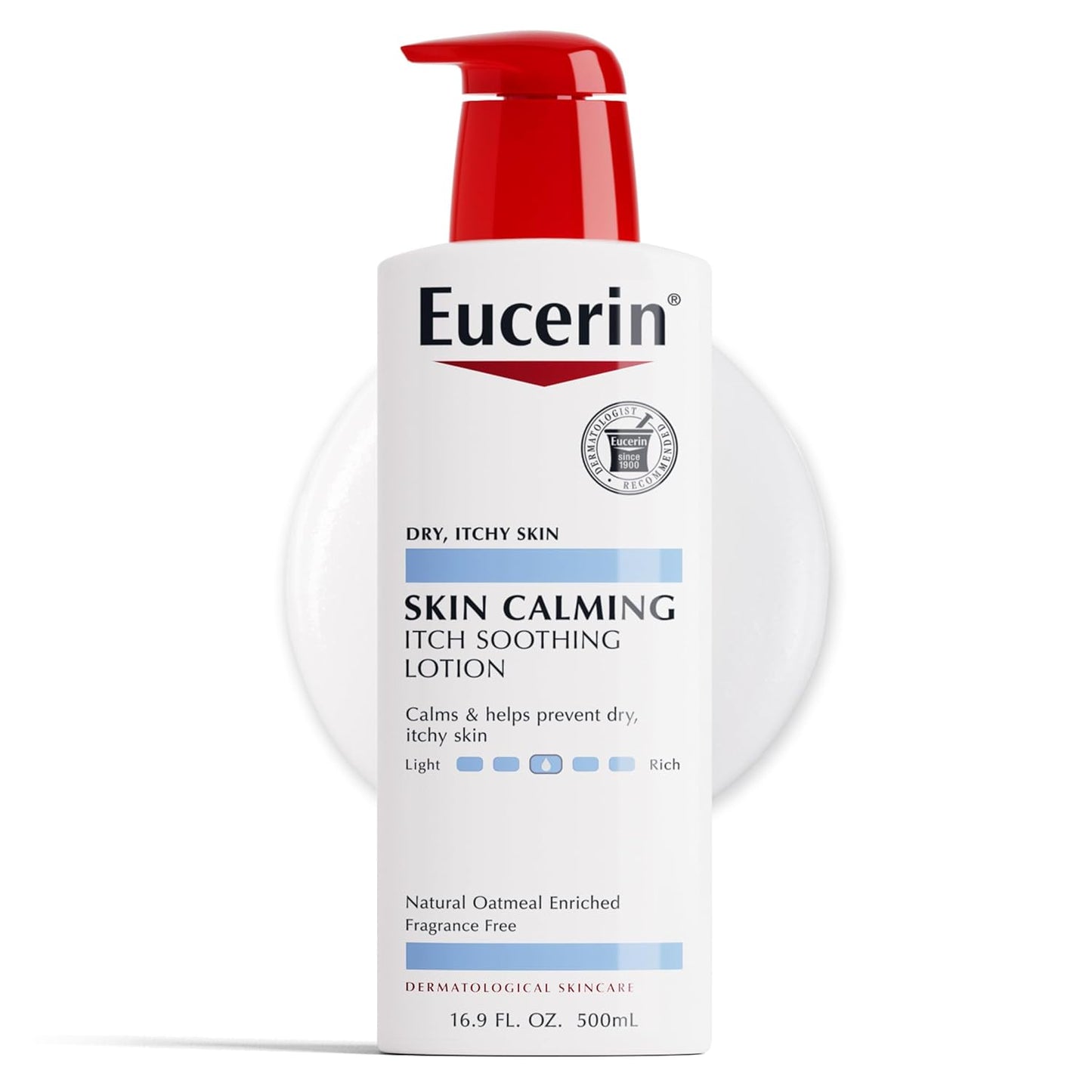 Eucerin Skin Calming Lotion - Full Body Lotion for Dry, Itchy Skin,- 16.9 fl. oz
