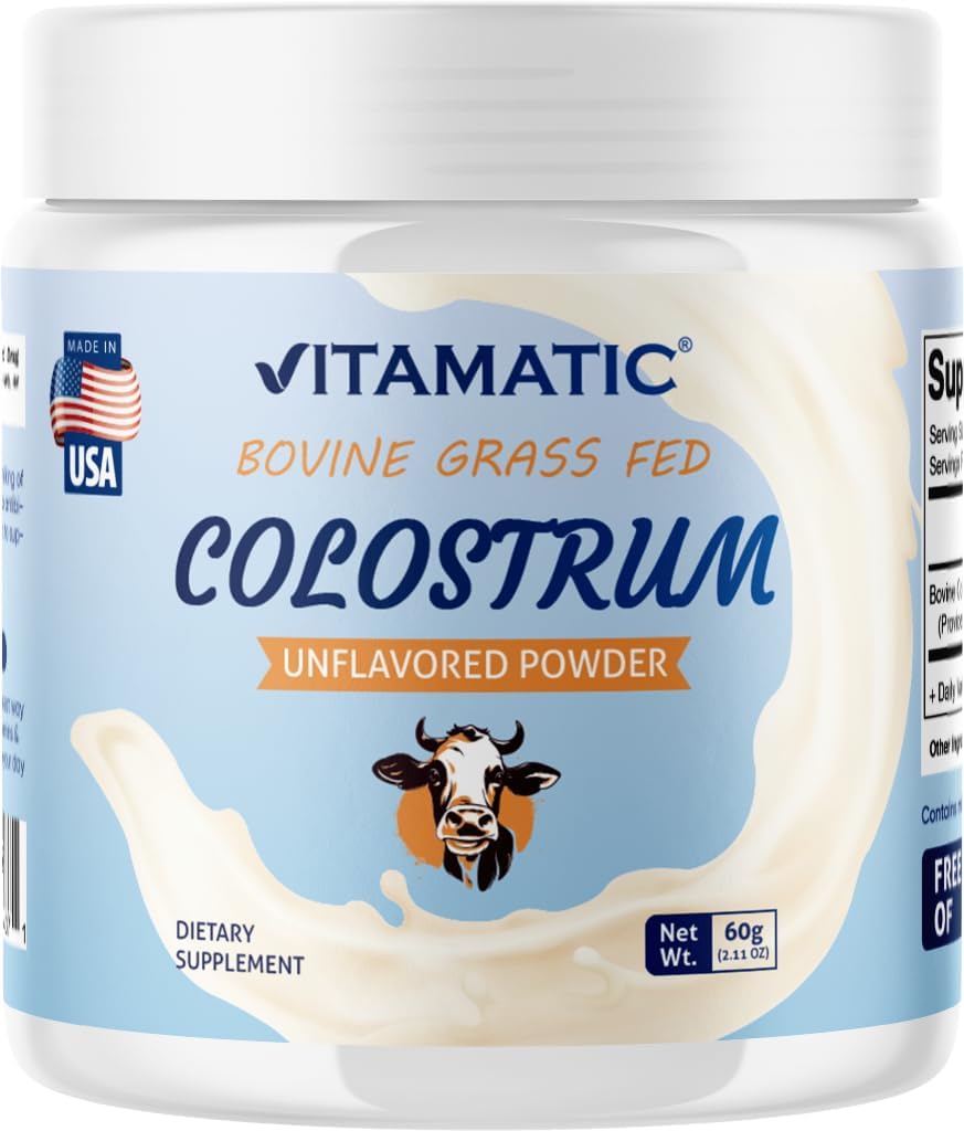 Vitamatic Bovine Colostrum 30% IgG Powder - 60 Gram