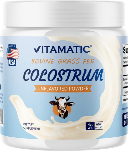 Vitamatic Bovine Colostrum 30% IgG Powder - 60 Gram