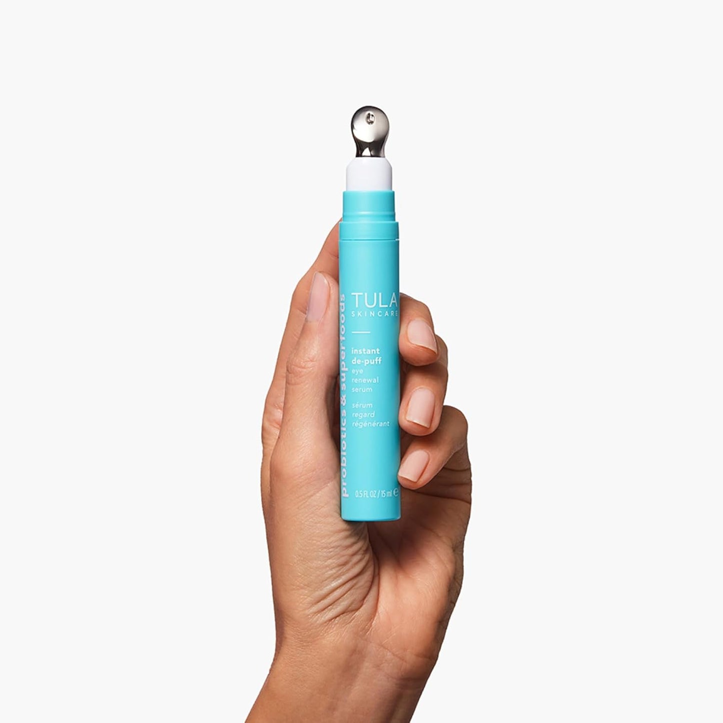 TULA Skin Care Instant De-Puff Eye Renewal Serum - 0.5 fl oz.