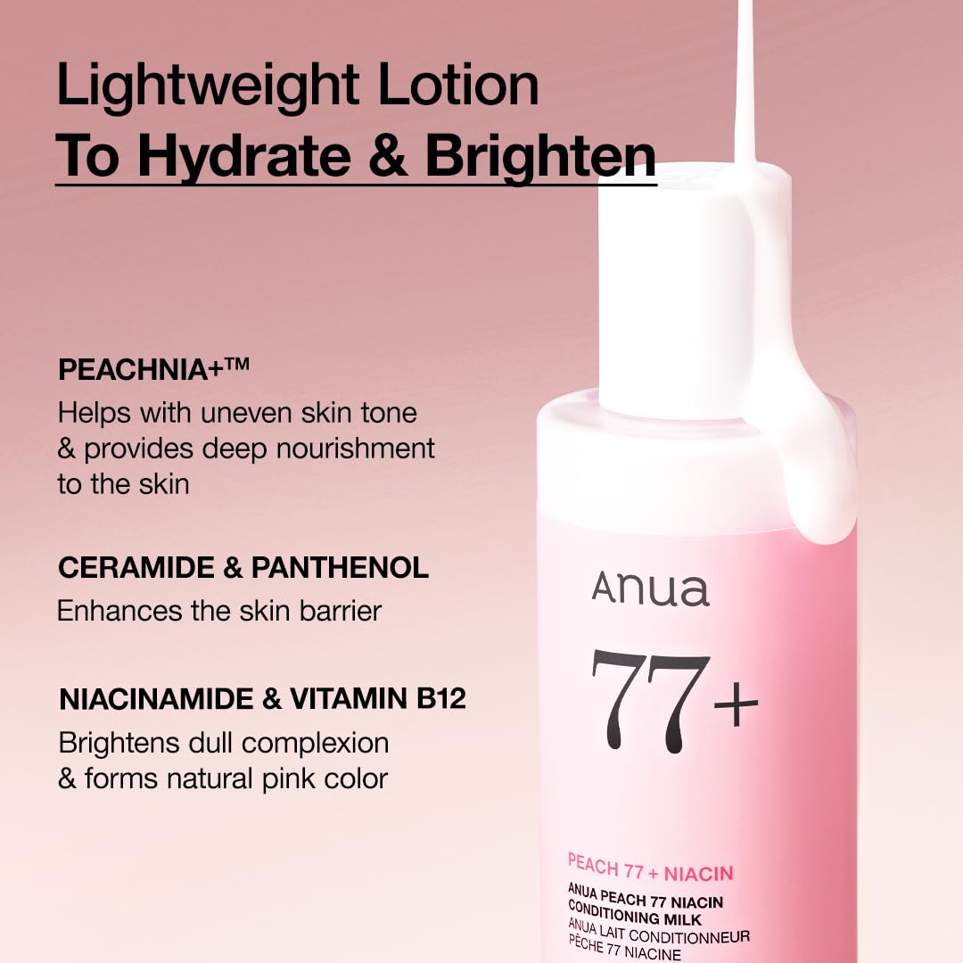 ANUA Peach Niacin Conditioning Lotion - 5.07 fl.oz