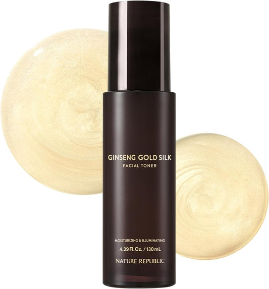 Nature Republic Ginseng Gold Silk Facial Toner - 4.39 Fl. oz.