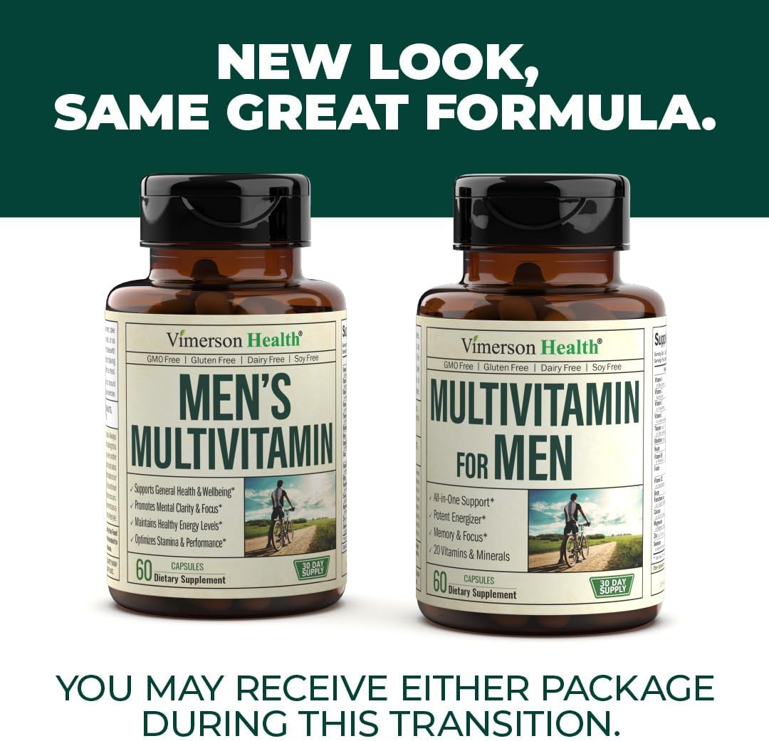 Multivitamin & Multiminerals Supplement  for men 60 capsules