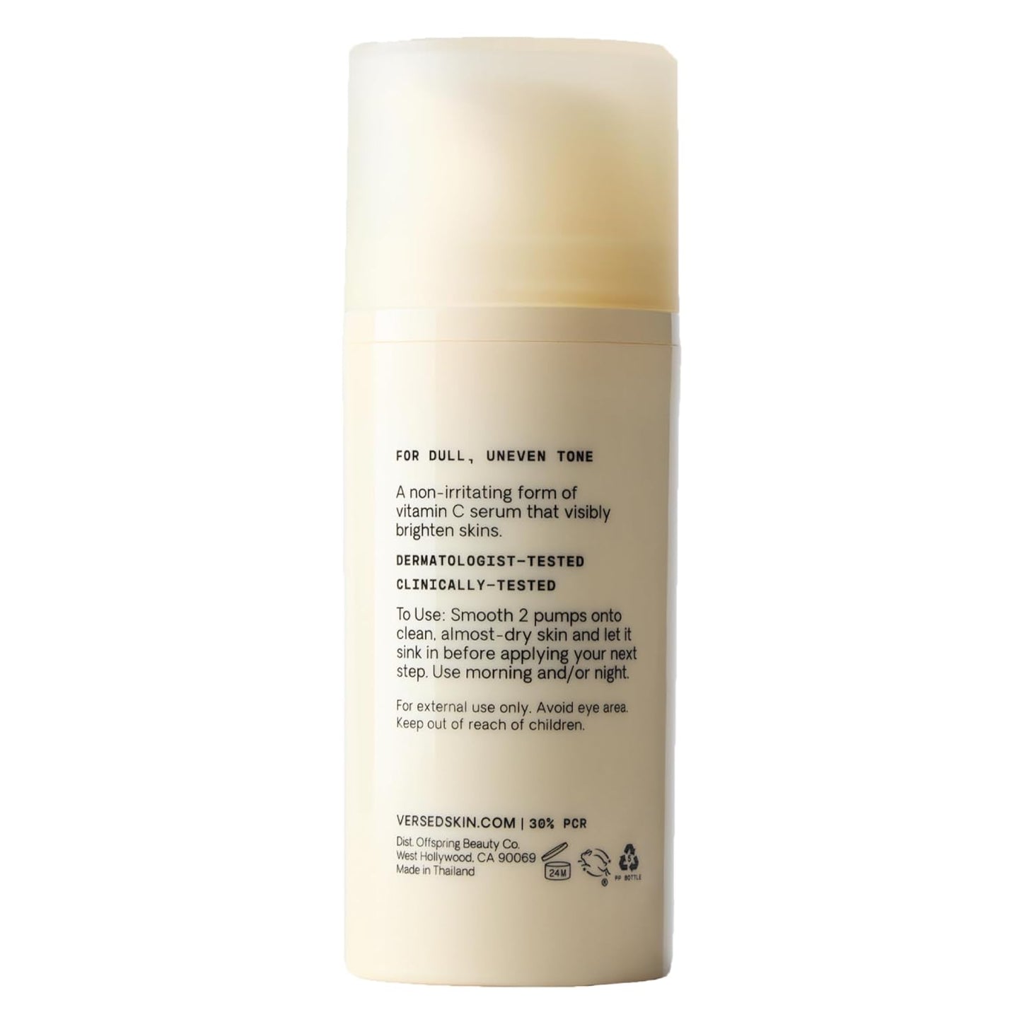 Versed Weekend Glow Vitamin C Serum for Face - 1 fl oz