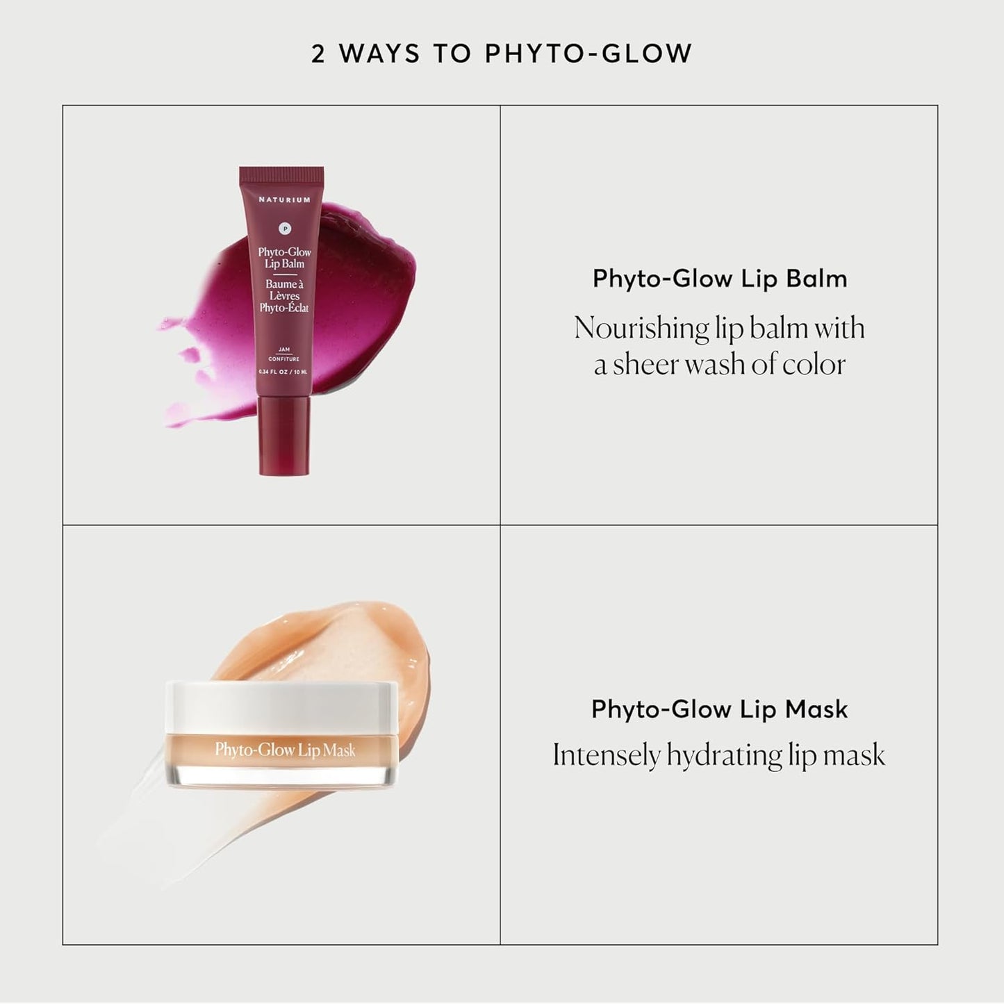 Naturium Phyto-Glow Lip Balm -  0.34 oz Jam