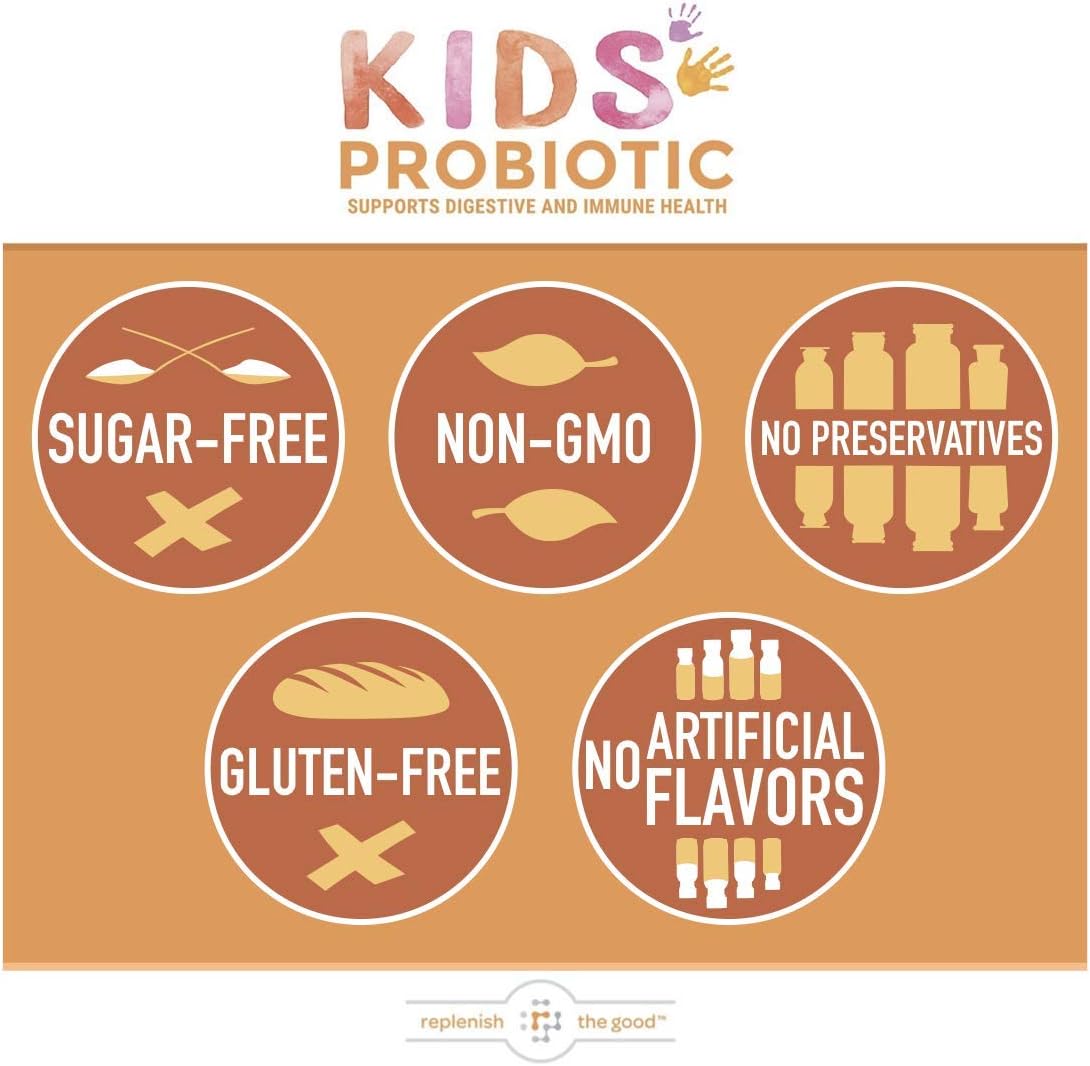 Replenish the Good Kids Vegan Probiotics 60 count
