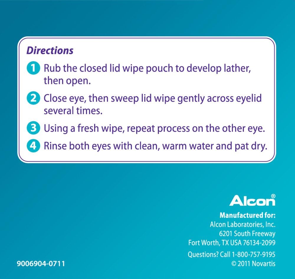 Systane Lid Wipes, 30 Count