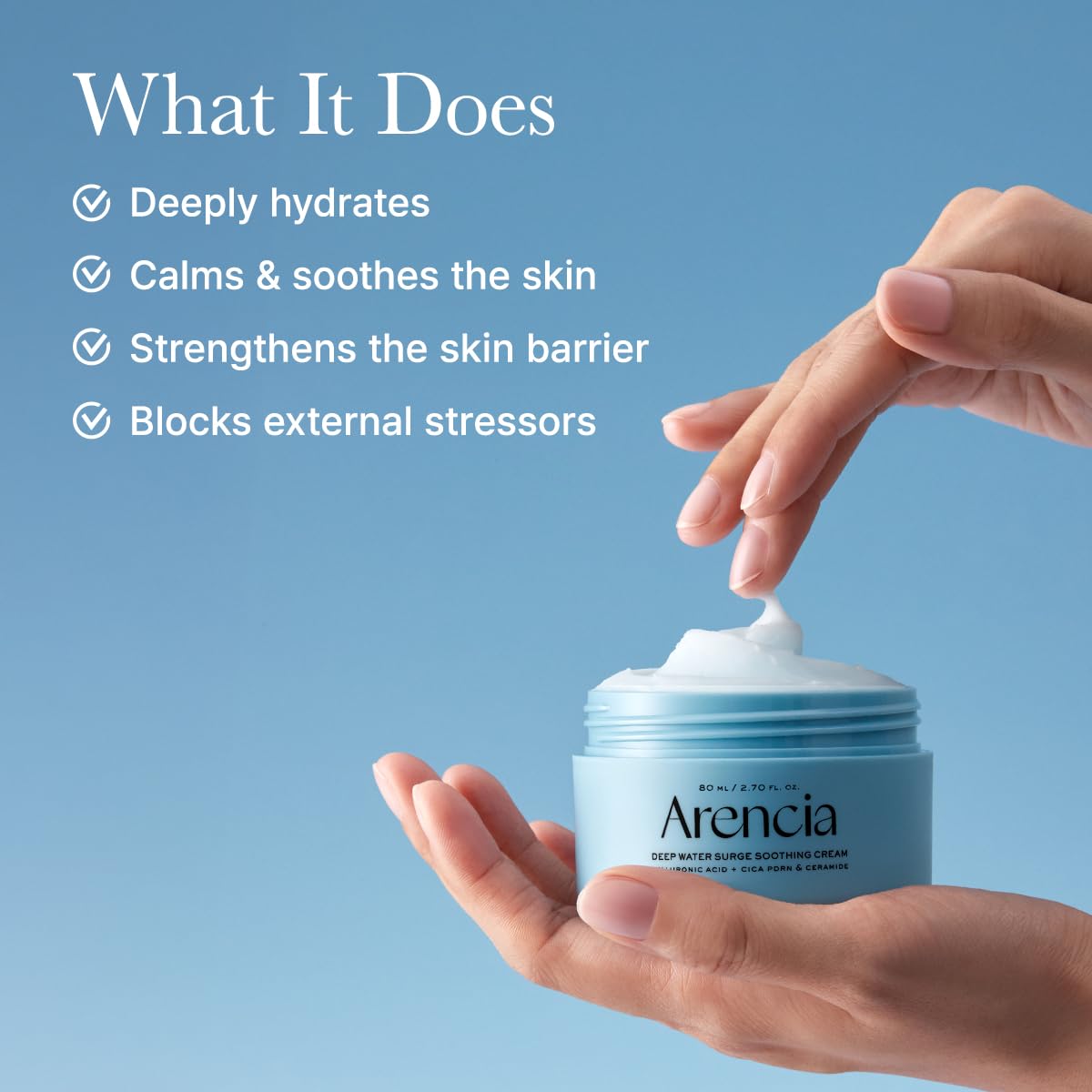 ARENCIA Deep Water Surge Soothing Cream - 2.70 fl oz