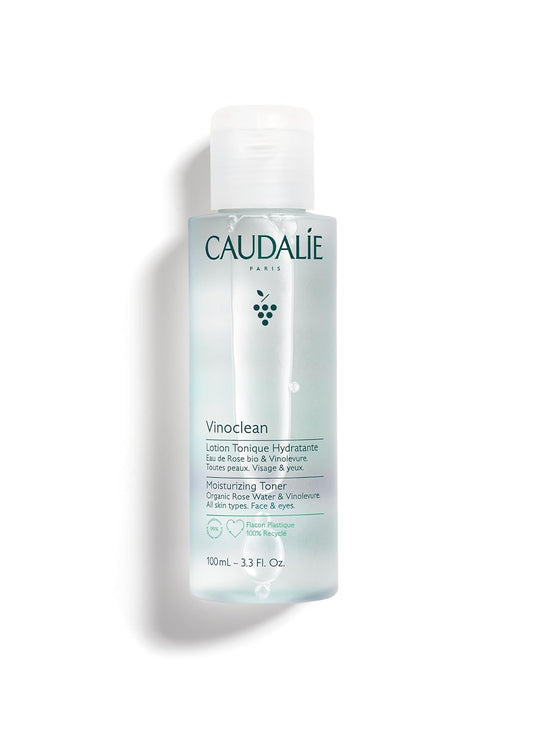 Caudalie Vinoclean Moisturizing Toner with Rose Water -100ml