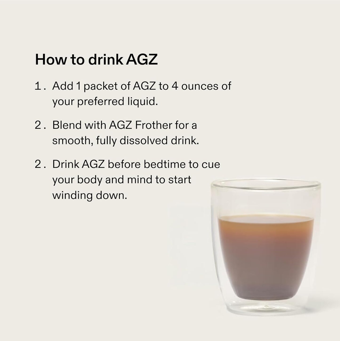 G1 AGZ Sleep Drink Sampler -Free Nighttime Blend – 3-Serving Flavor Pack