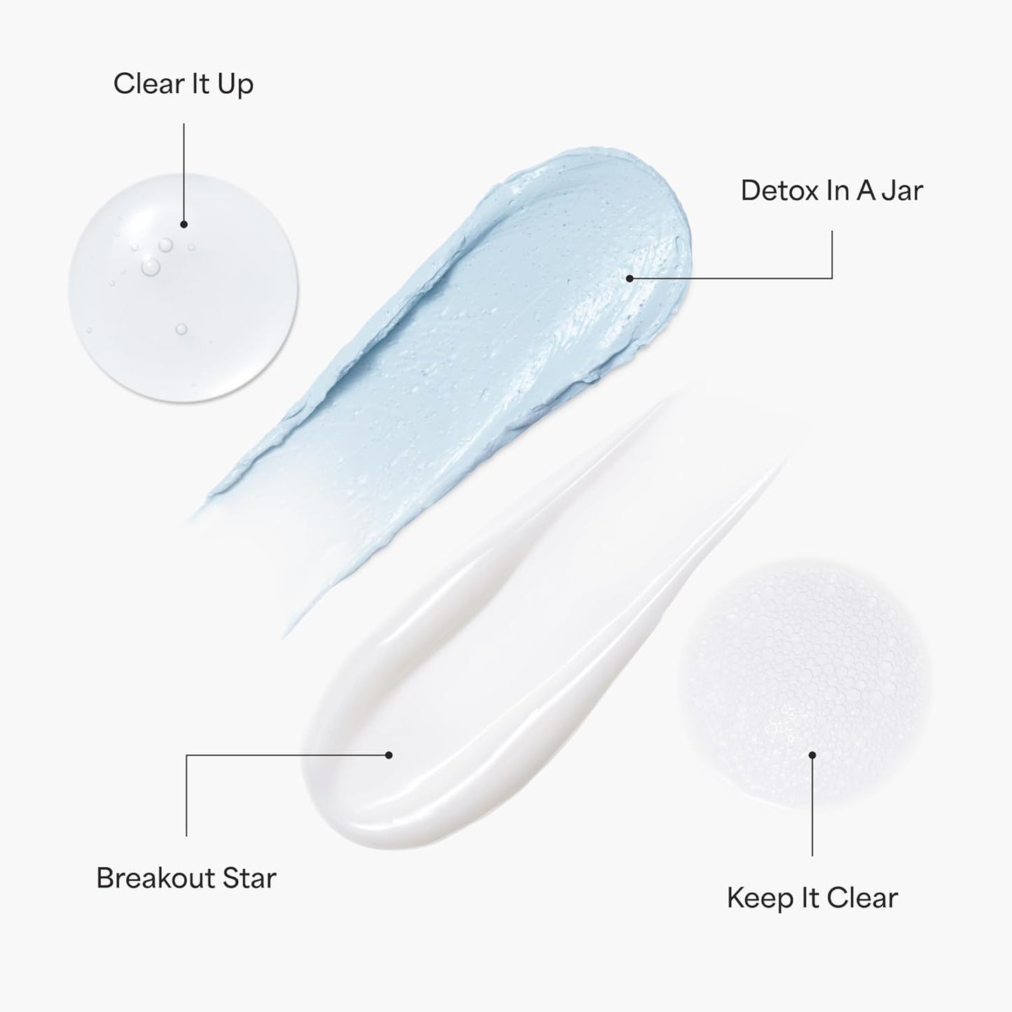 TULA Skin Care Clear Skin Starters Acne & Blemish Fighting Discovery Kit  -  4-Piece Kit