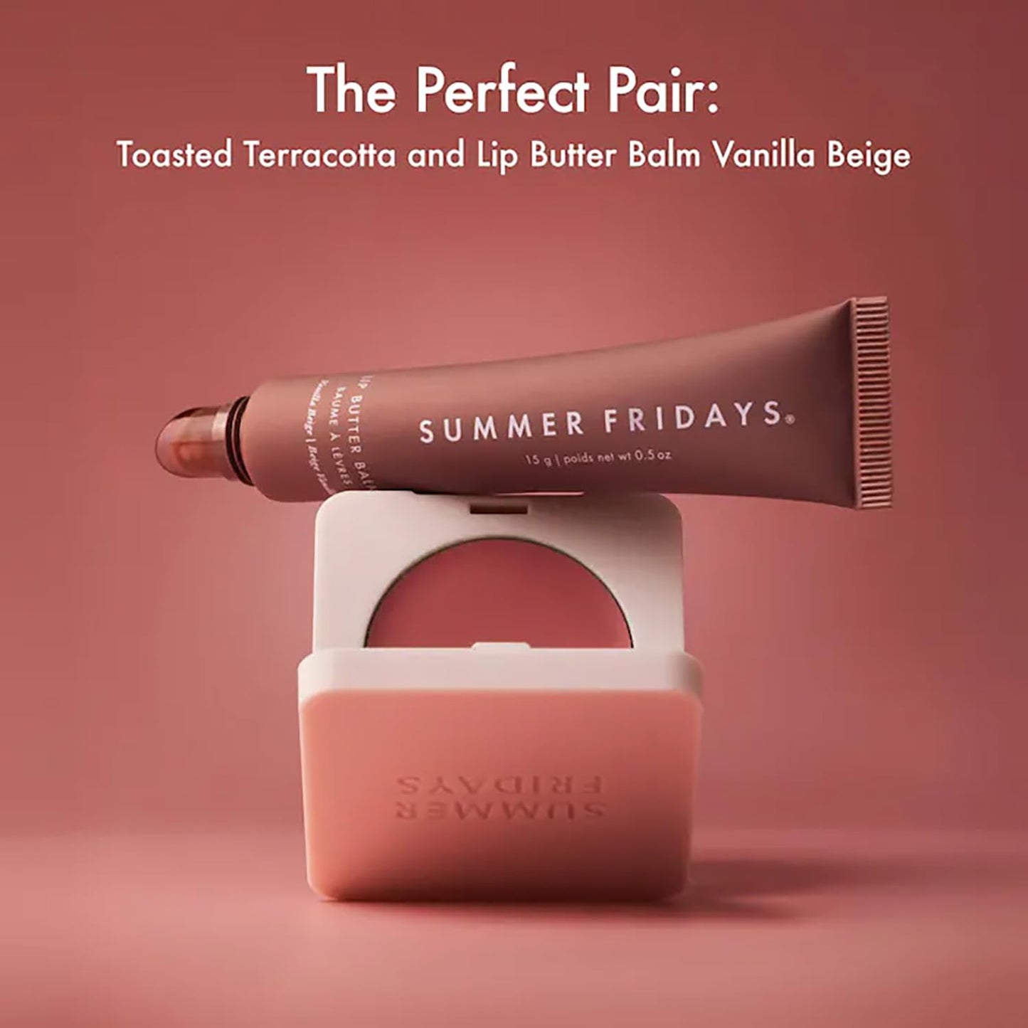 Summer Fridays Blush Butter Balm - 0.14 Oz