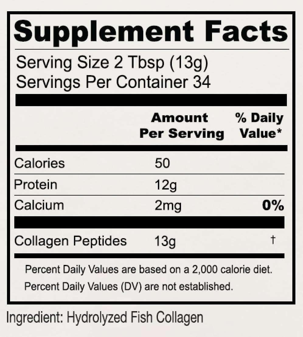Anthony's Hydrolyzed Marine Collagen Peptides