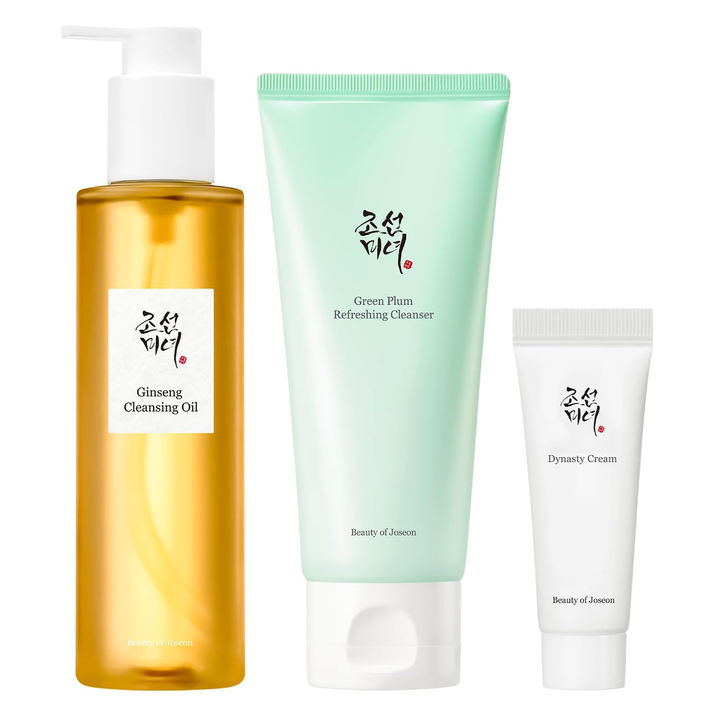 Beauty of Joseon Double Cleansing Duo With Glass Skin Moisturizer Gift - 14.4 fl oz