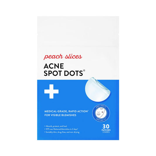 Peach Slices - Acne Spot Dots (30 ct)