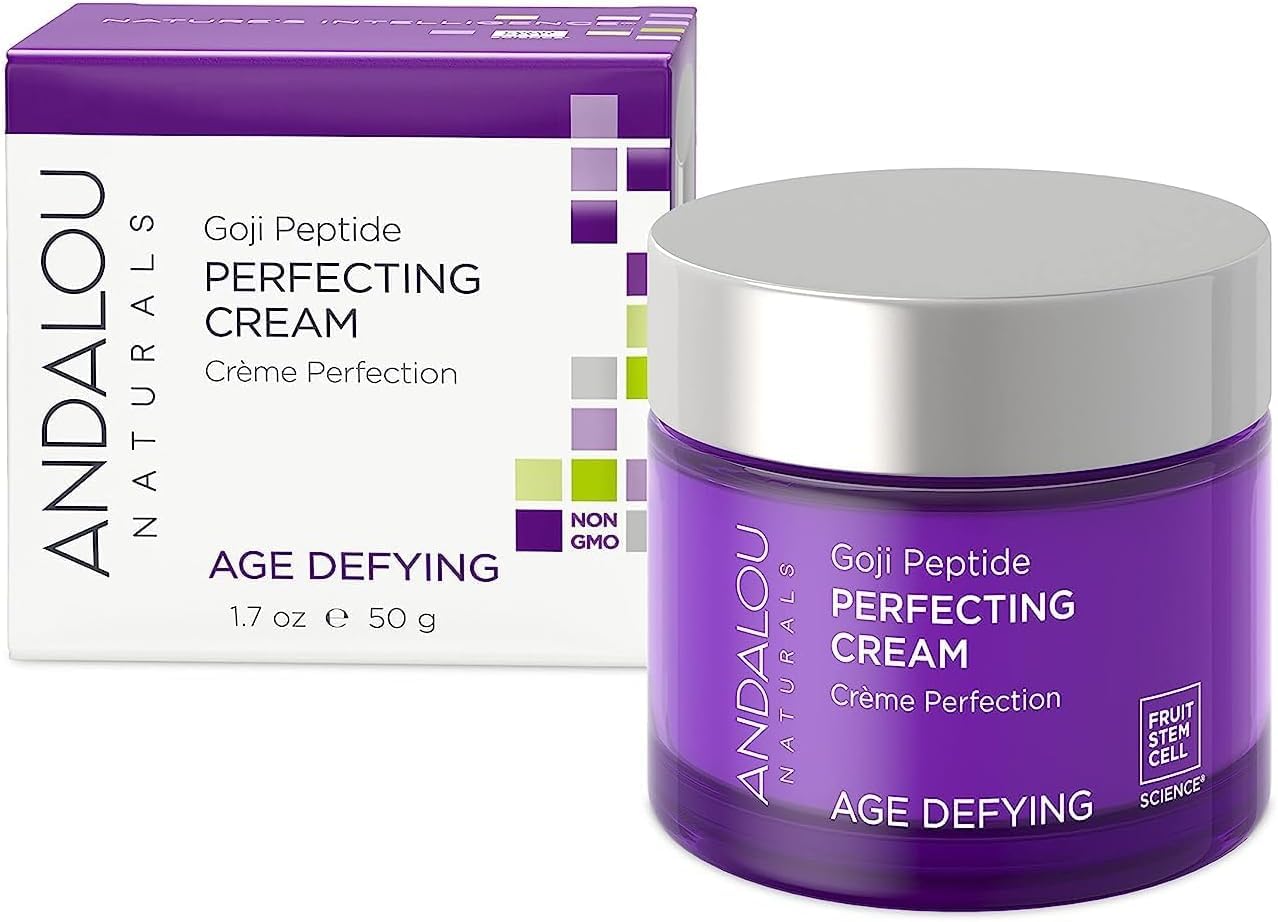 Andalou Naturals Goji Peptide Perfecting Cream,1.7 fl oz