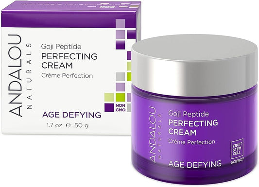 Andalou Naturals Goji Peptide Perfecting Cream,1.7 fl oz