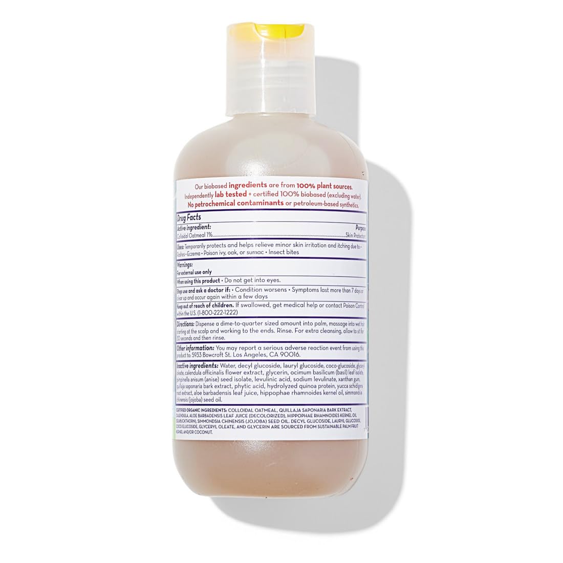 California Baby Eczema Unscented Shampoo & Body Wash 8.5 oz.