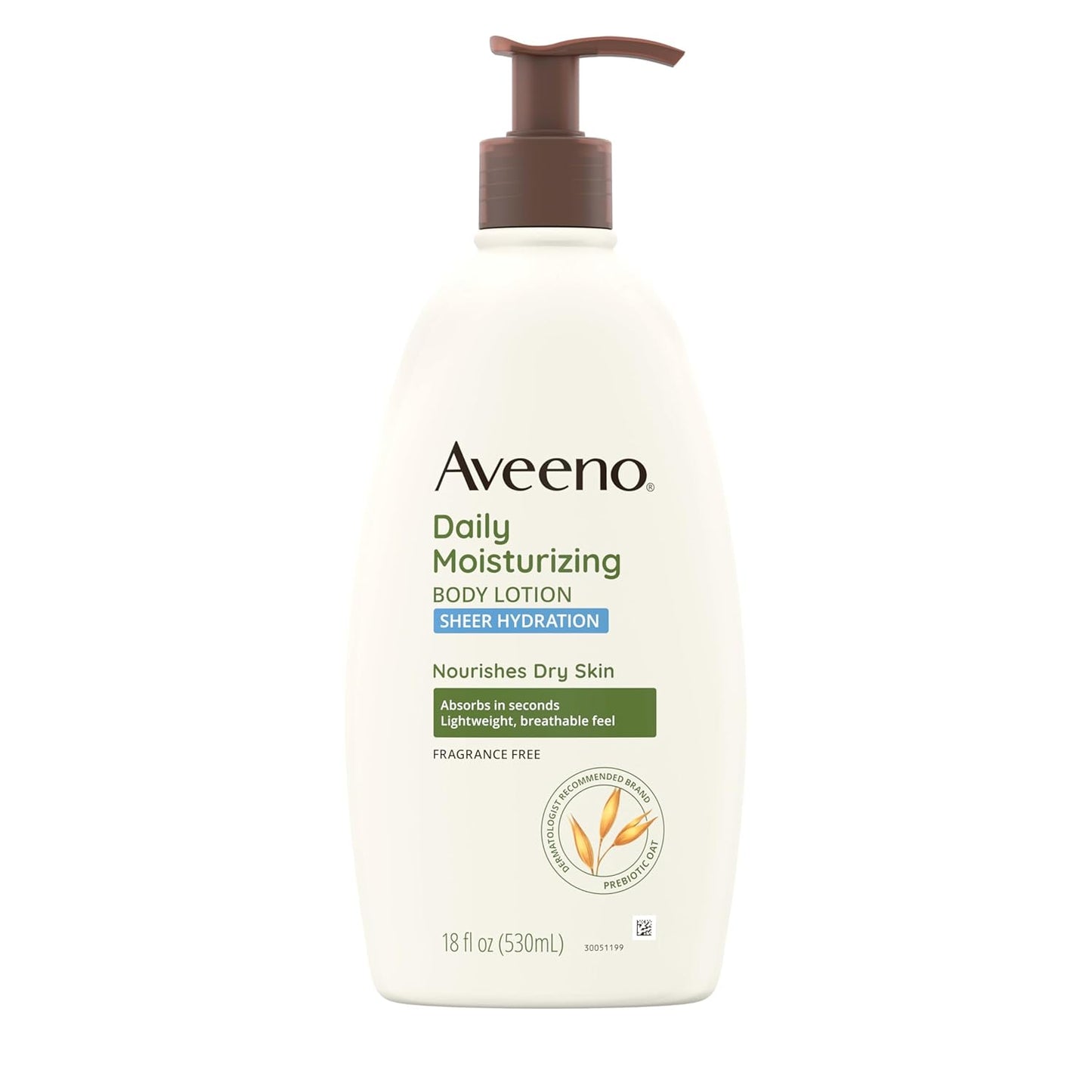 Aveeno Sheer Hydration Daily Moisturizing Fragrance-Free Lotion - 18 fl. oz