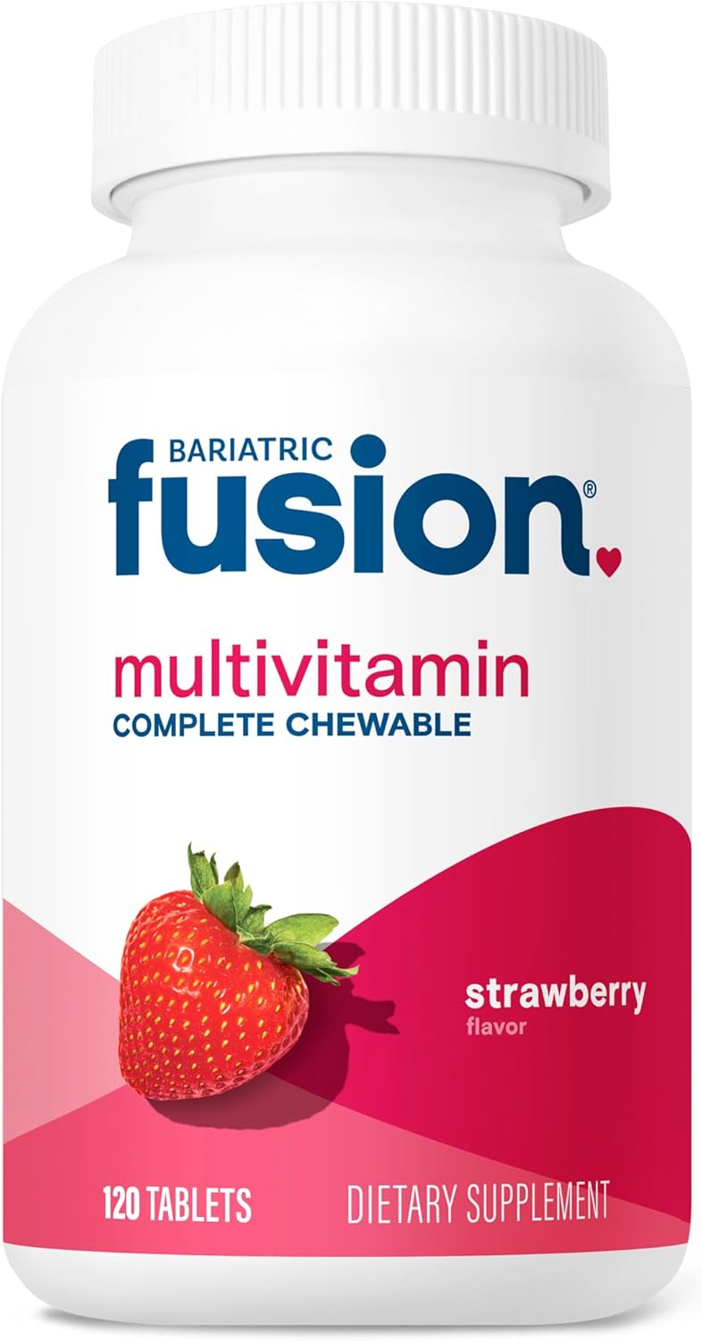 Bariatric Fusion  Multivitamin with Iron Complete Chewable Strawberry -120 count