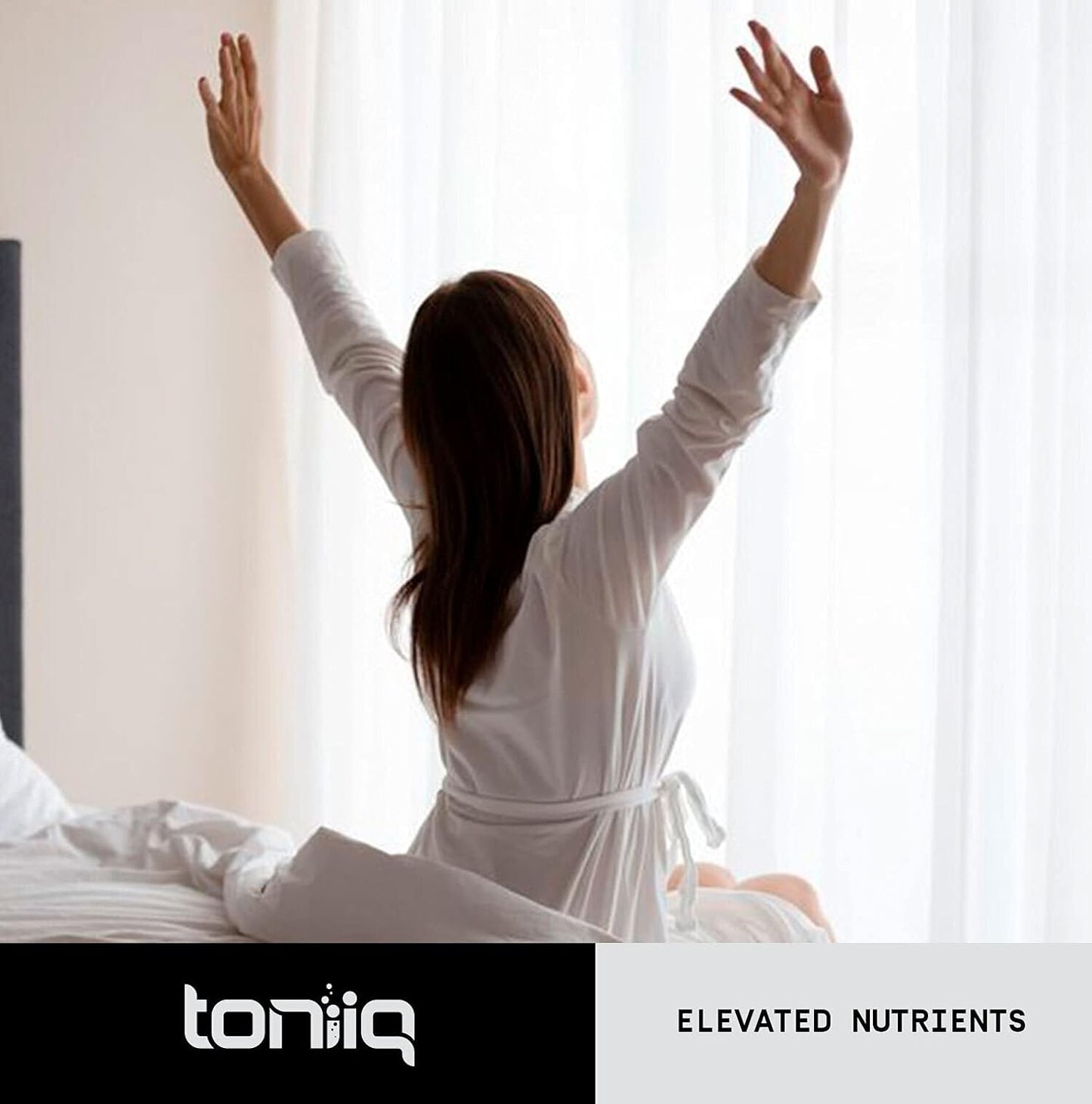 Toniiq 3,000mg Ultra High Strength Magnesium Glycinate 240 Veggie Capsules