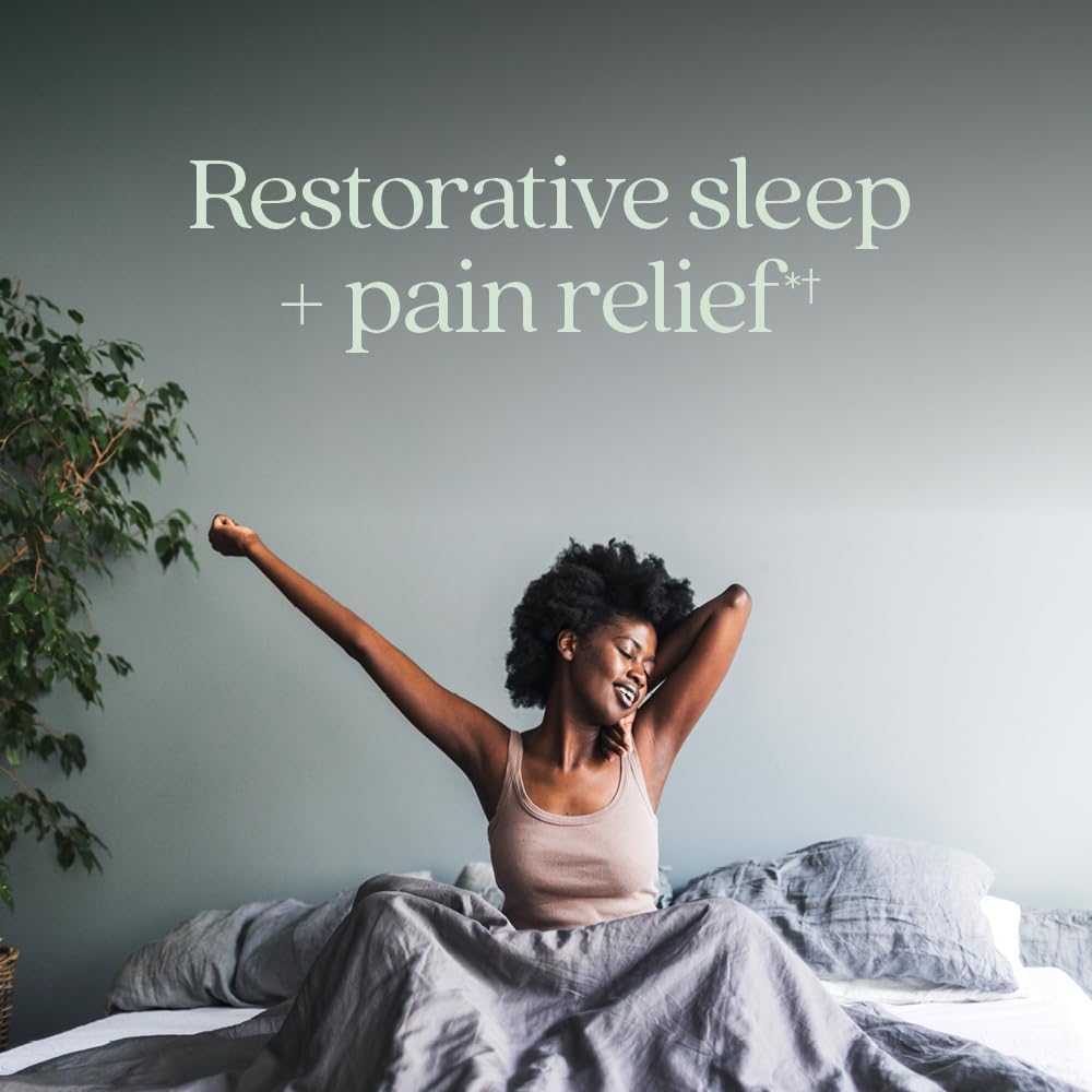 New Chapter Sleep Aid, Restful Sleep and Pain Relief - 30 Vegetarian Capsules