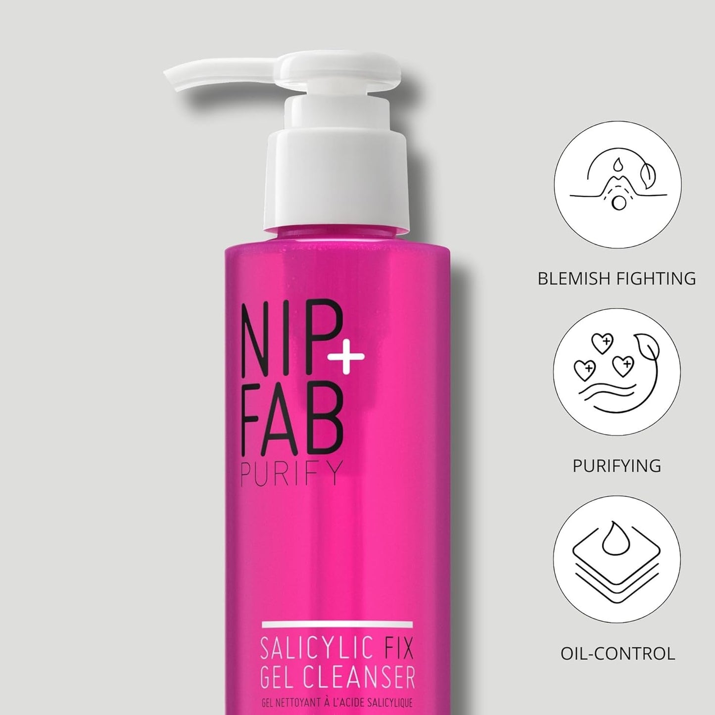 Nip + Fab Salicylic Fix Gel Face Cleanser - 4.9 Fl Oz