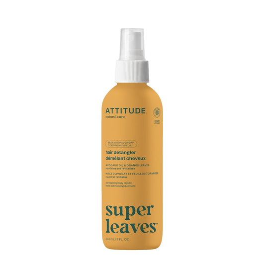 ATTITUDE Detangling Spray -Orange Leaves, 8 Fl Oz
