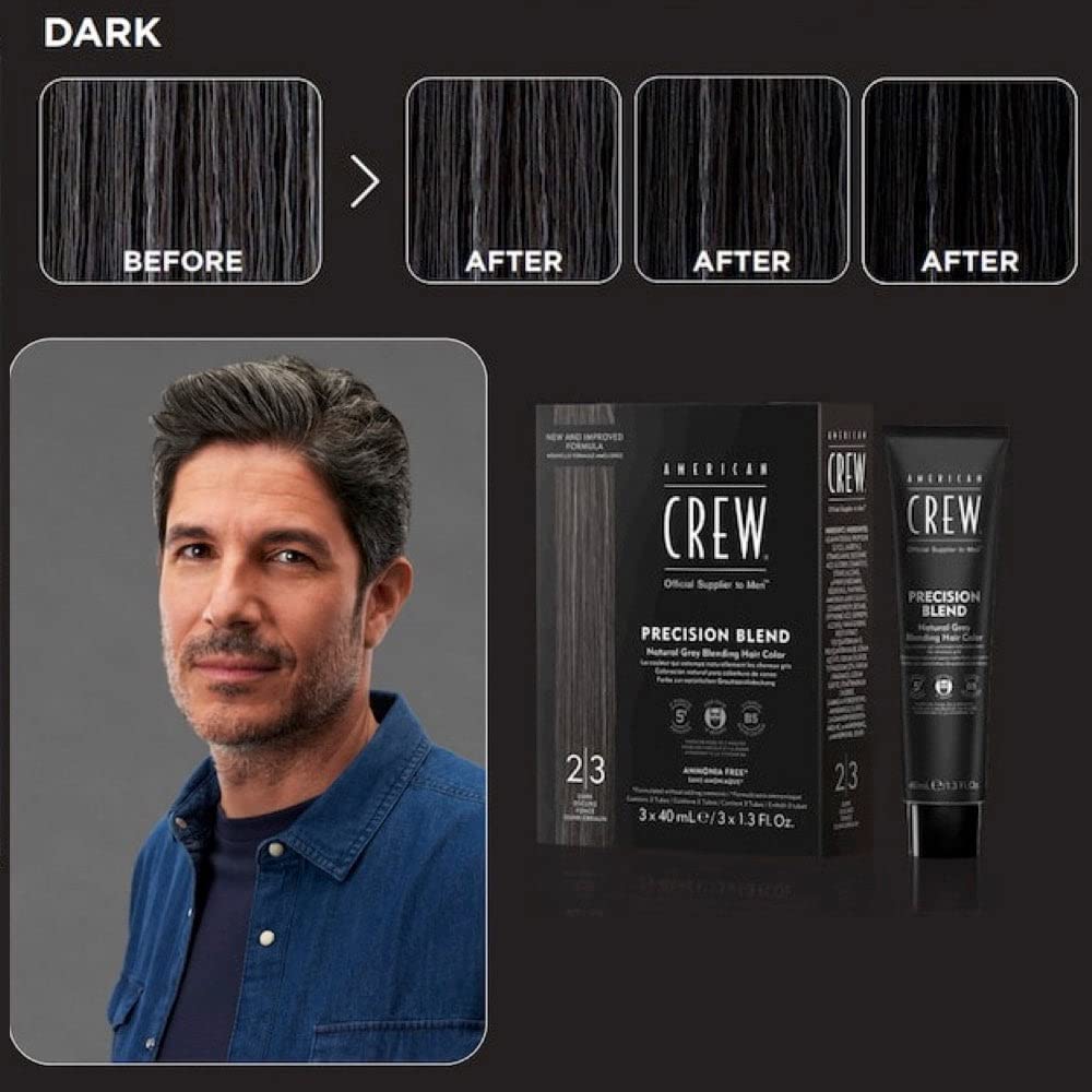Men's Temporary Hair Color by American Crew, Temporary Hair Dye.