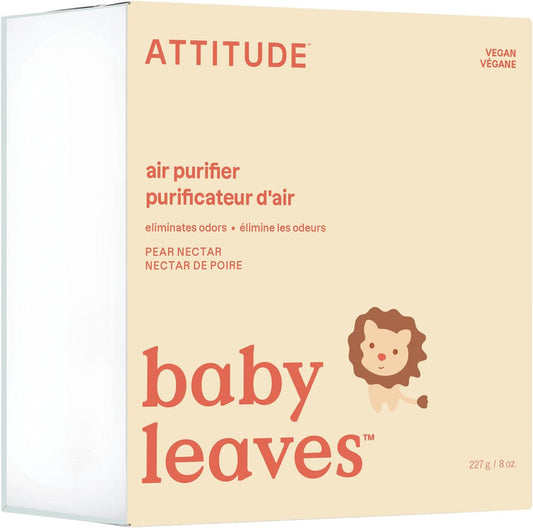 ATTITUDE Baby Air Purifier, Activated Carbon Freshener,8 Ounces