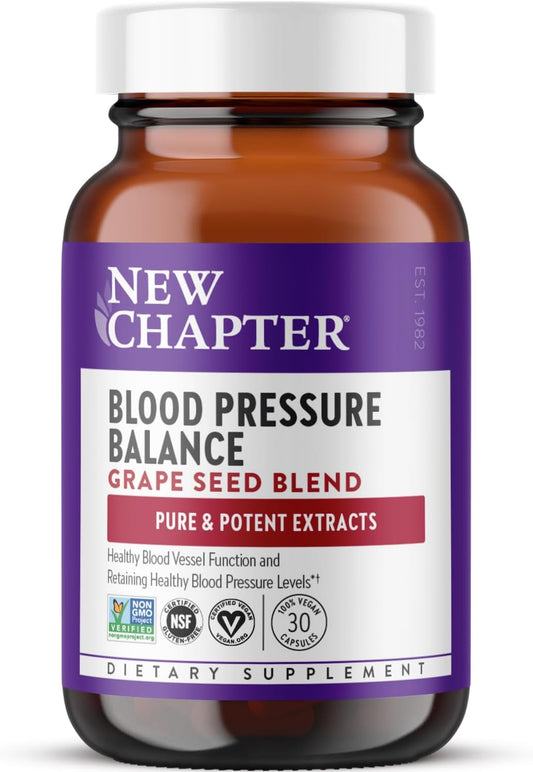 New Chapter Blood Pressure Supplement - 30 Count