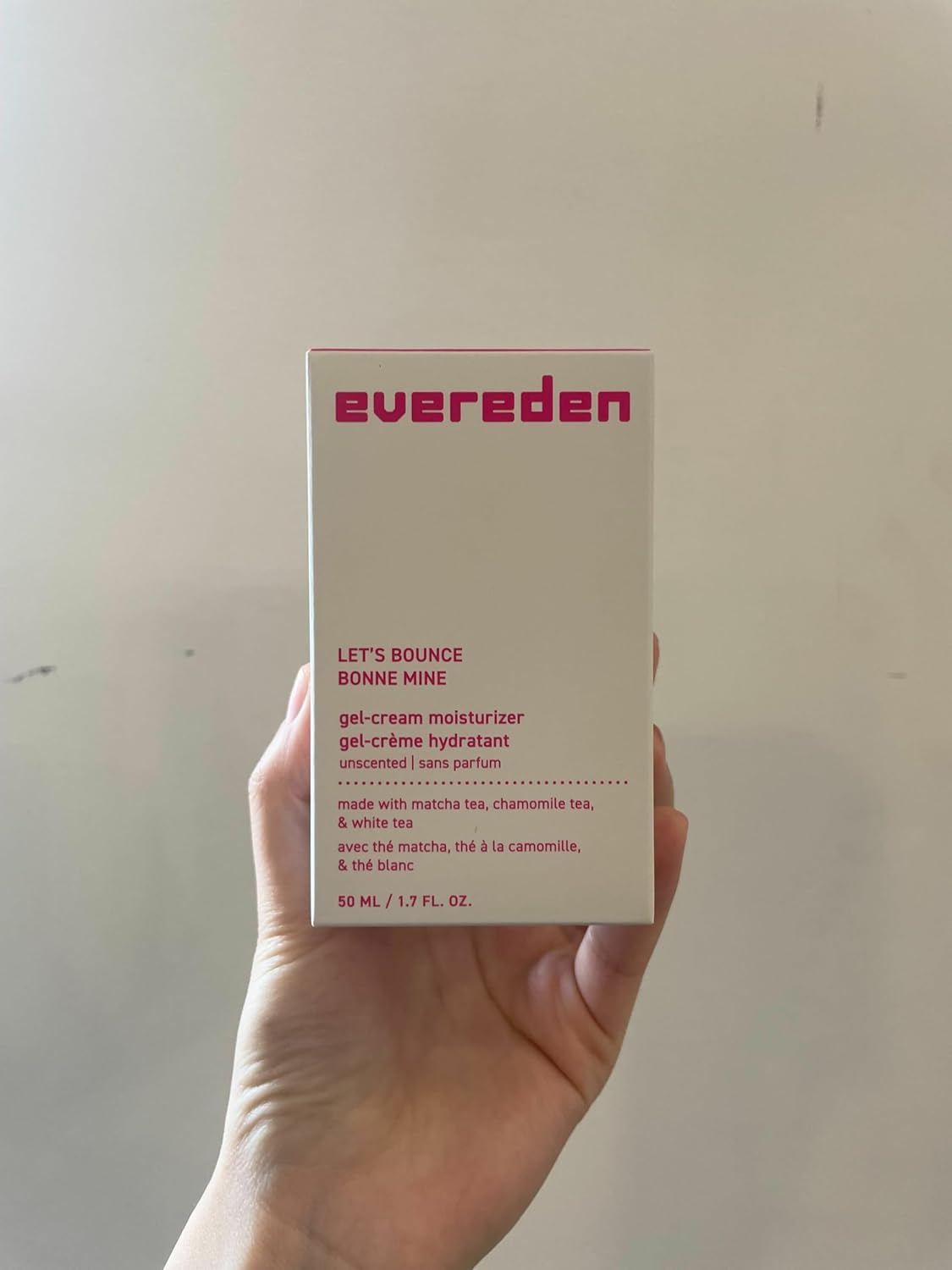 Evereden Let's Bounce Gel-Cream Preppy Skincare Moisturizer
