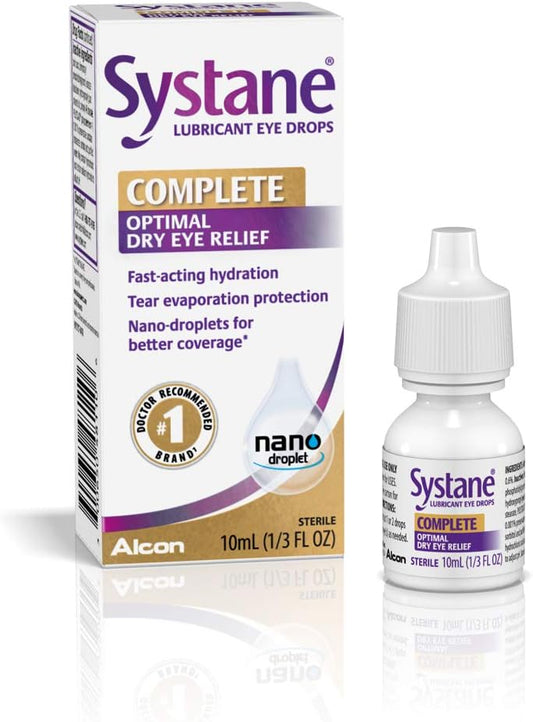 Systane Complete Lubricant Eye Drops - 10 ml