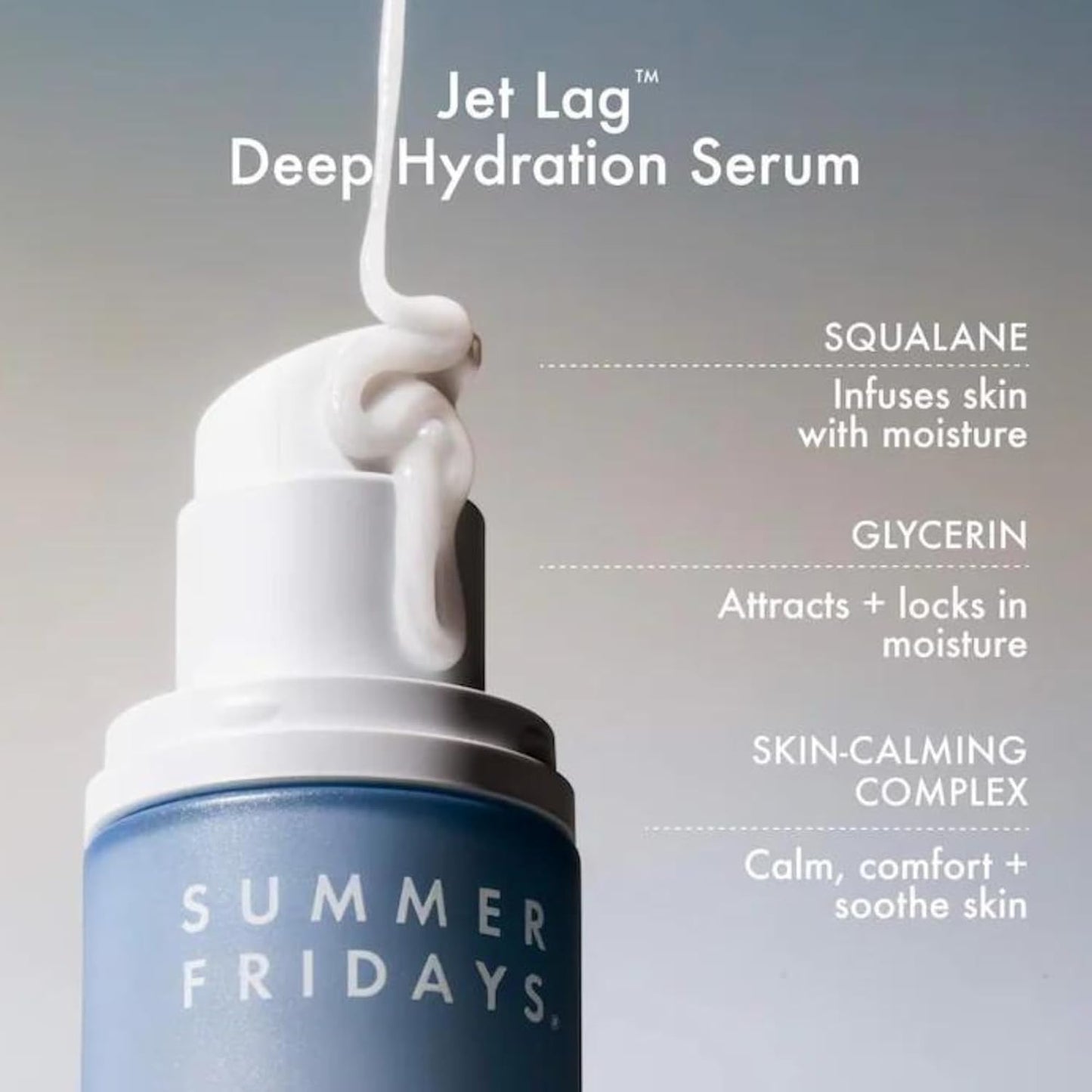 Summer Fridays Jet Lag Deep Hydration Serum - 1 Oz